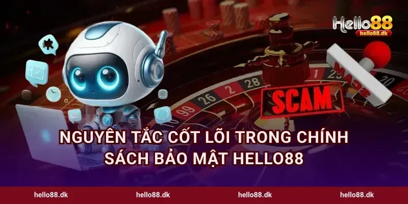 Nguyên tắc cốt lõi trong chính sách bảo mật Hello88