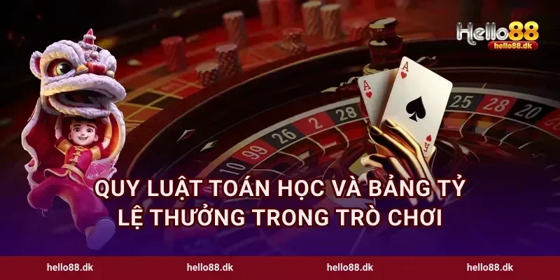 Quy luật toán học và bảng tỷ lệ thưởng trong trò chơi
