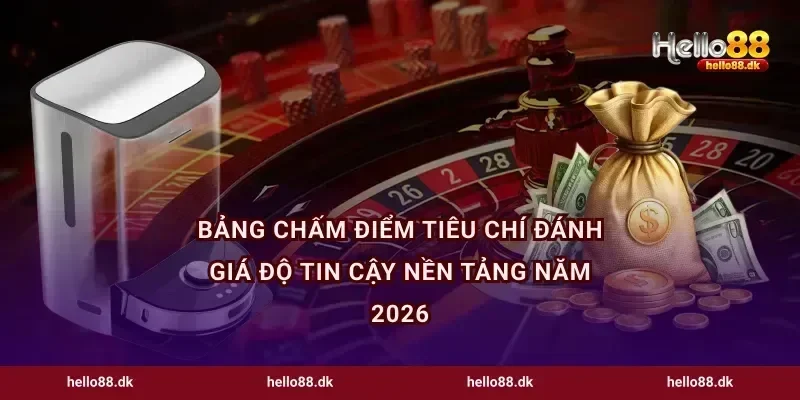Bảng chấm điểm tiêu chí đánh giá độ tin cậy nền tảng năm 2026