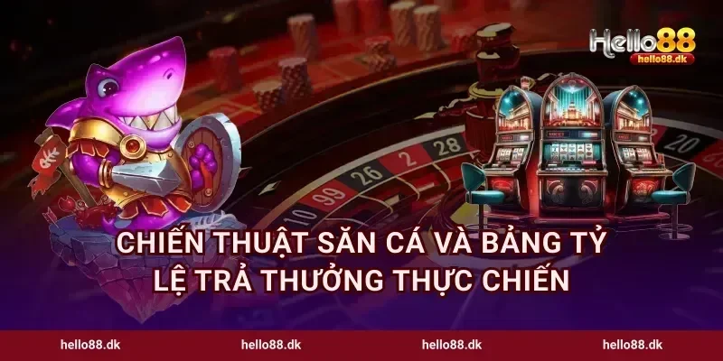 Chiến thuật săn cá và bảng tỷ lệ trả thưởng thực chiến