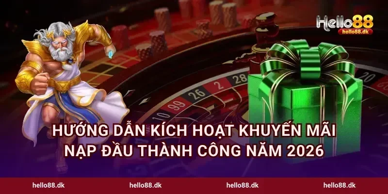 Hướng dẫn kích hoạt khuyến mãi nạp đầu thành công năm 2026