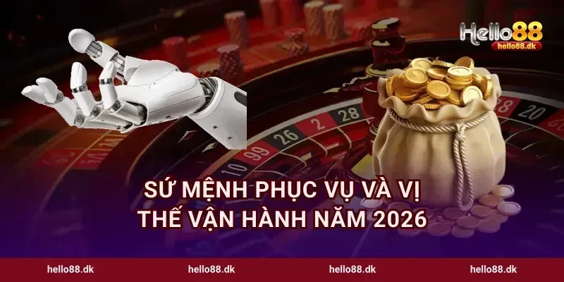 Sứ mệnh phục vụ và vị thế vận hành năm 2026