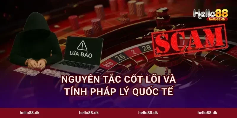 Nguyên tắc cốt lõi và tính pháp lý quốc tế