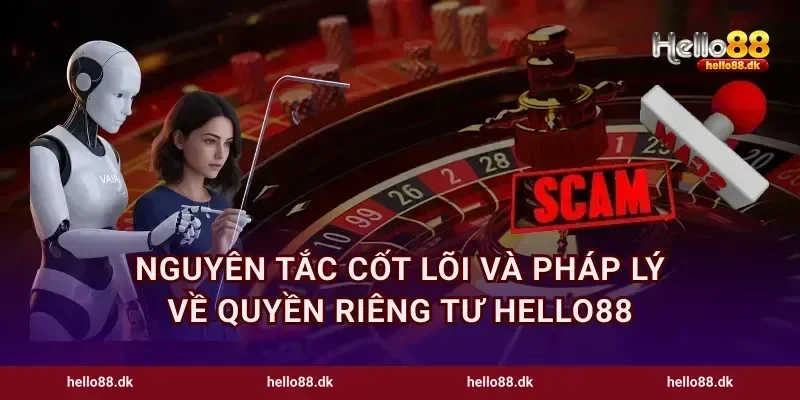 Nguyên tắc cốt lõi và pháp lý về quyền riêng tư Hello88