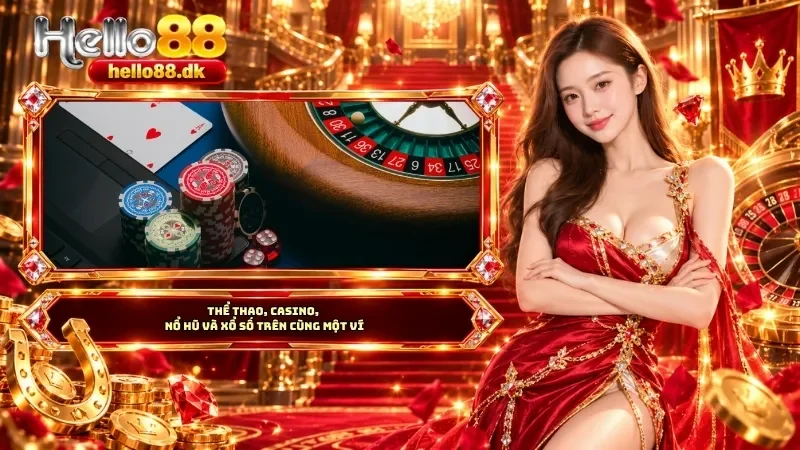 Thể thao, casino, nổ hũ và xổ số trên cùng một ví